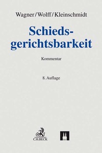 Vorderes Coverbild Schiedsgerichtsbarkeit
