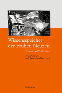 Vorderes Coverbild Wissensspeicher der Frühen Neuzeit