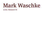 Vorderes Coverbild Mark Waschke