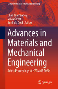 Vorderes Coverbild Advances in Materials and Mechanical Engineering