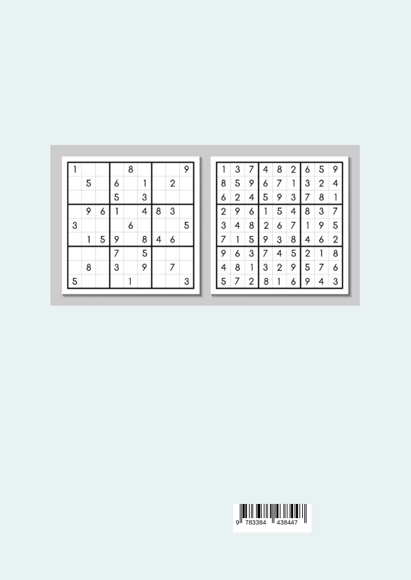 Rückseitencover Big Sudoku - das große Sudoku Buch