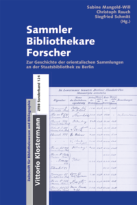 Vorderes Coverbild Sammler - Bibliothekare - Forscher