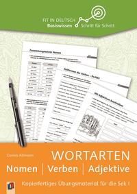 Vorderes Coverbild Wortarten: Nomen - Verben - Adjektive