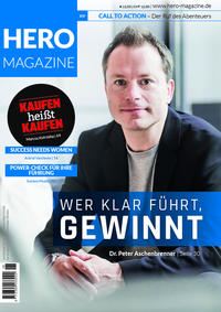 Vorderes Coverbild HERO MAGAZINE