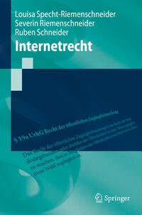 Vorderes Coverbild Internetrecht