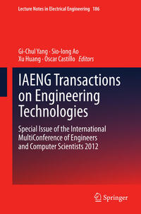 Vorderes Coverbild IAENG Transactions on Engineering Technologies