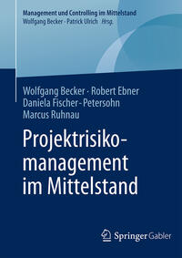 Vorderes Coverbild Projektrisikomanagement im Mittelstand