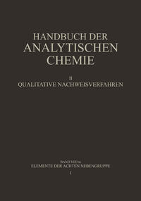 Vorderes Coverbild Elemente der Achten Nebengruppe