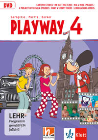 Vorderes Coverbild Playway 4. Ab Klasse 3. Ausgabe für Nordrhein-Westfalen