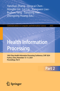 Vorderes Coverbild Health Information Processing