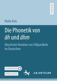 Vorderes Coverbild Die Phonetik von äh und ähm