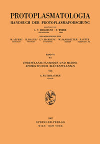Vorderes Coverbild Fortpflanzungsmodus und Meiose Apomiktischer Blütenpflanzen