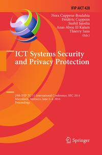Vorderes Coverbild ICT Systems Security and Privacy Protection