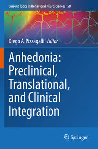 Vorderes Coverbild Anhedonia: Preclinical, Translational, and Clinical Integration