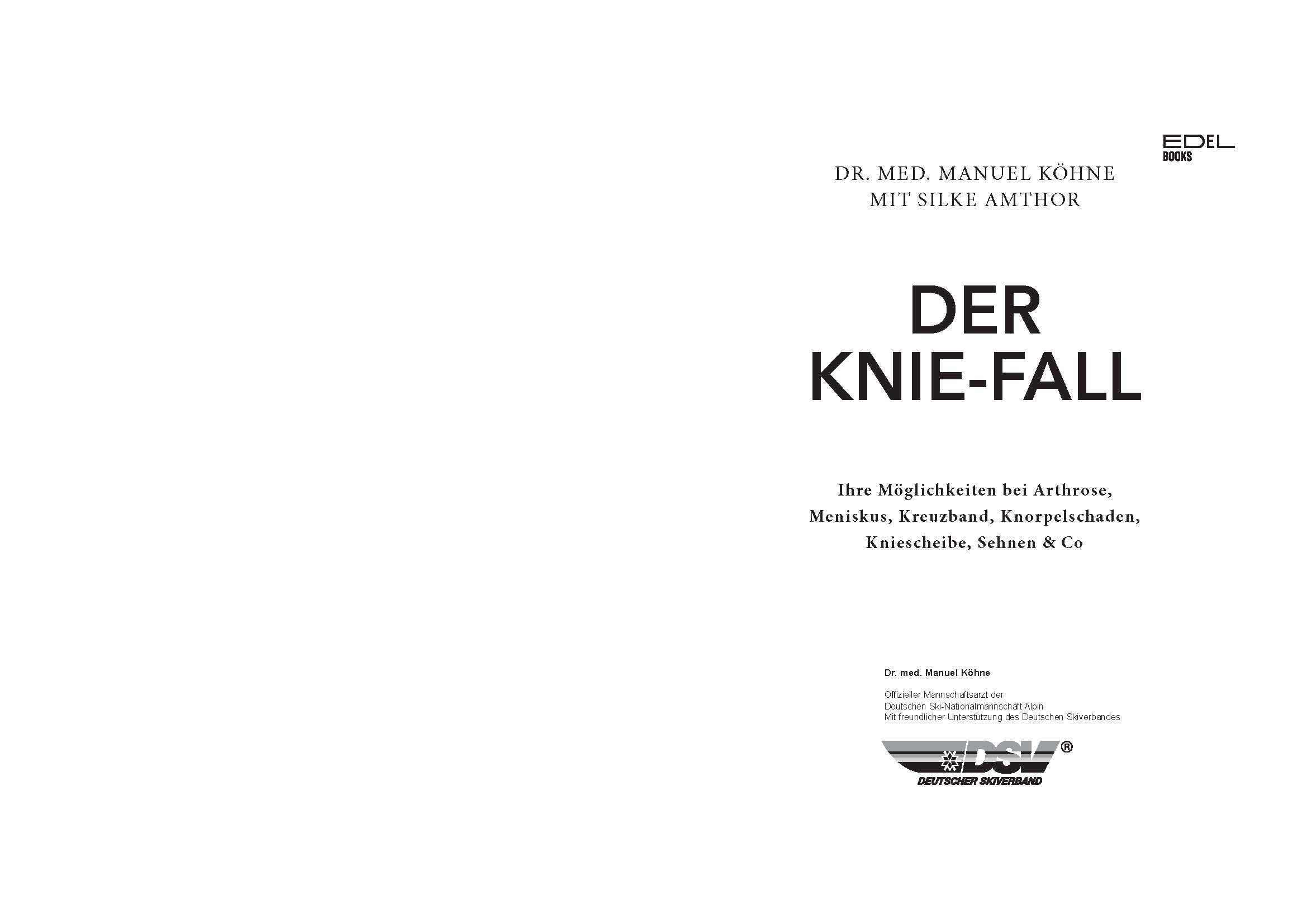 Beispielinhalt (Bild) Der Knie-Fall