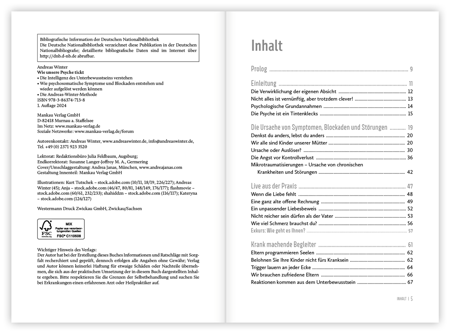 Beispielinhalt (Bild) Wie unsere Psyche tickt