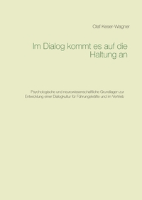 Vorderes Coverbild Im Dialog kommt es auf die Haltung an