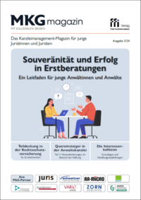 Vorderes Coverbild MkG-Fachinfomagazin Ausgabe 03/24