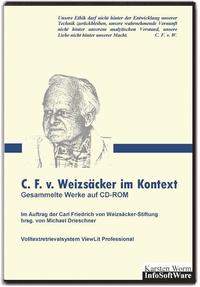 Vorderes Coverbild C. F. v. Weizsäcker im Kontext. Gesammelte Werke auf CD-ROM