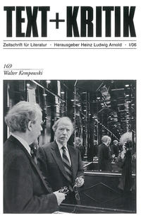 Vorderes Coverbild Walter Kempowski