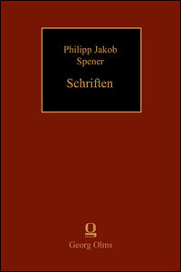 Vorderes Coverbild Philipp Jakob Spener: Schriften. Soliloquia et Meditationes Sacrae (1716)