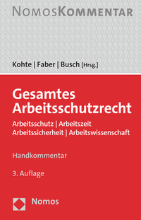 Vorderes Coverbild Gesamtes Arbeitsschutzrecht