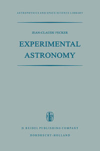 Vorderes Coverbild Experimental Astronomy