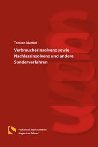Vorderes Coverbild Verbraucherinsolvenz sowie Nachlassinsolvenz und andere Sonderverfahren