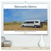 Vorderes Coverbild Mit dem Wohnmobil entlang der Küste Dänemarks (hochwertiger Premium Wandkalender 2025 DIN A2 quer), Kunstdruck in Hochglanz