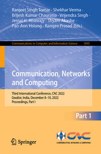 Vorderes Coverbild Communication, Networks and Computing