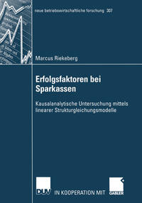Vorderes Coverbild Erfolgsfaktoren bei Sparkassen