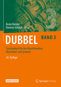 Vorderes Coverbild Dubbel Taschenbuch für den Maschinenbau 3: Maschinen und Systeme