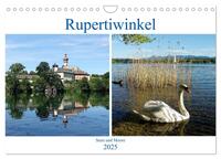 Vorderes Coverbild Rupertiwinkel - Seen und Moore (Wandkalender 2025 DIN A4 quer), CALVENDO Monatskalender