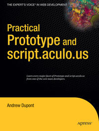 Vorderes Coverbild Practical Prototype and script.aculo.us