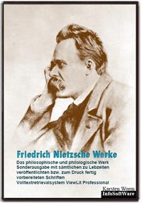 Vorderes Coverbild Friedrich Nietzsche - Werke. Sonderausgabe. Das philosophische und philologische Werk auf CD-ROM.