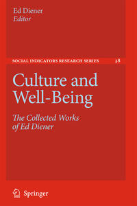 Vorderes Coverbild Culture and Well-Being