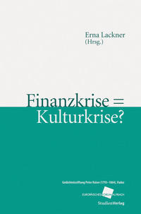 Vorderes Coverbild Finanzkrise = Kulturkrise?