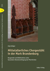 Vorderes Coverbild Mittelalterliches Chorgestühl in der Mark Brandenburg