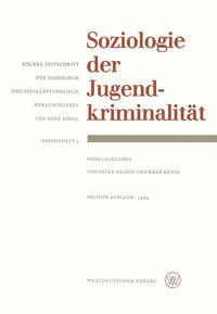 Vorderes Coverbild Soziologie der Jugendkriminalität