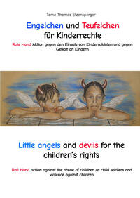 Vorderes Coverbild Engelchen und Teufelchen für Kinderrechte / Little angels and devils for the children´s rights