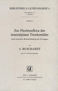 Vorderes Coverbild Zur Flechtenflora der inneralpinen Trockentäler unter besonderer Berücksichtigung des Vinschgaus
