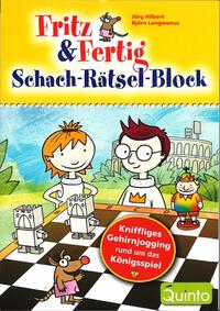 Vorderes Coverbild Fritz&Fertig Schach-Rätselblock