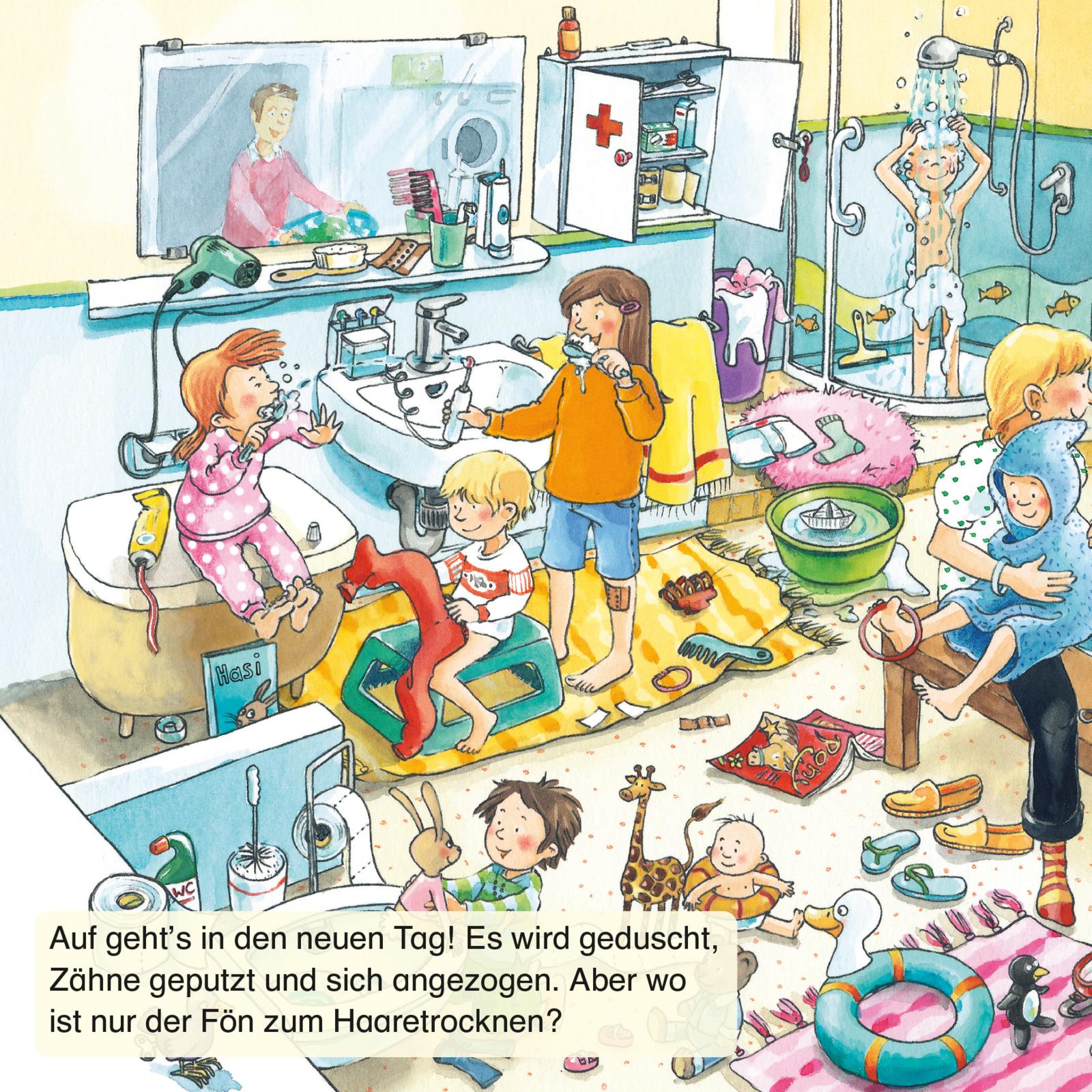 Beispielinhalt (Bild) Maxi Pixi 423: Wimmelspaß Bunte Sachen