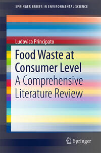 Vorderes Coverbild Food Waste at Consumer Level