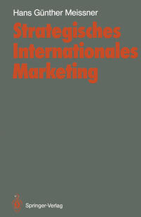 Vorderes Coverbild Strategisches Internationales Marketing