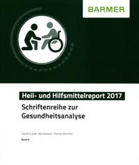 Vorderes Coverbild BARMER Heil- und Hilfsmittelreport 2017