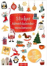 Vorderes Coverbild Sticker Adventskalenderverschönerer