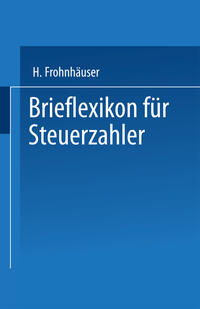 Vorderes Coverbild Brieflexikon für Steuerzahler