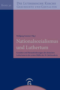 Vorderes Coverbild Nationalsozialismus und Luthertum