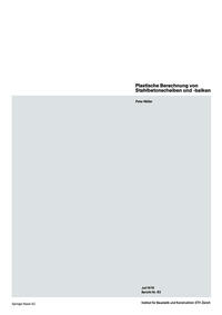 Vorderes Coverbild Plastische Berechnung von Stahlbetonscheiben und -balken